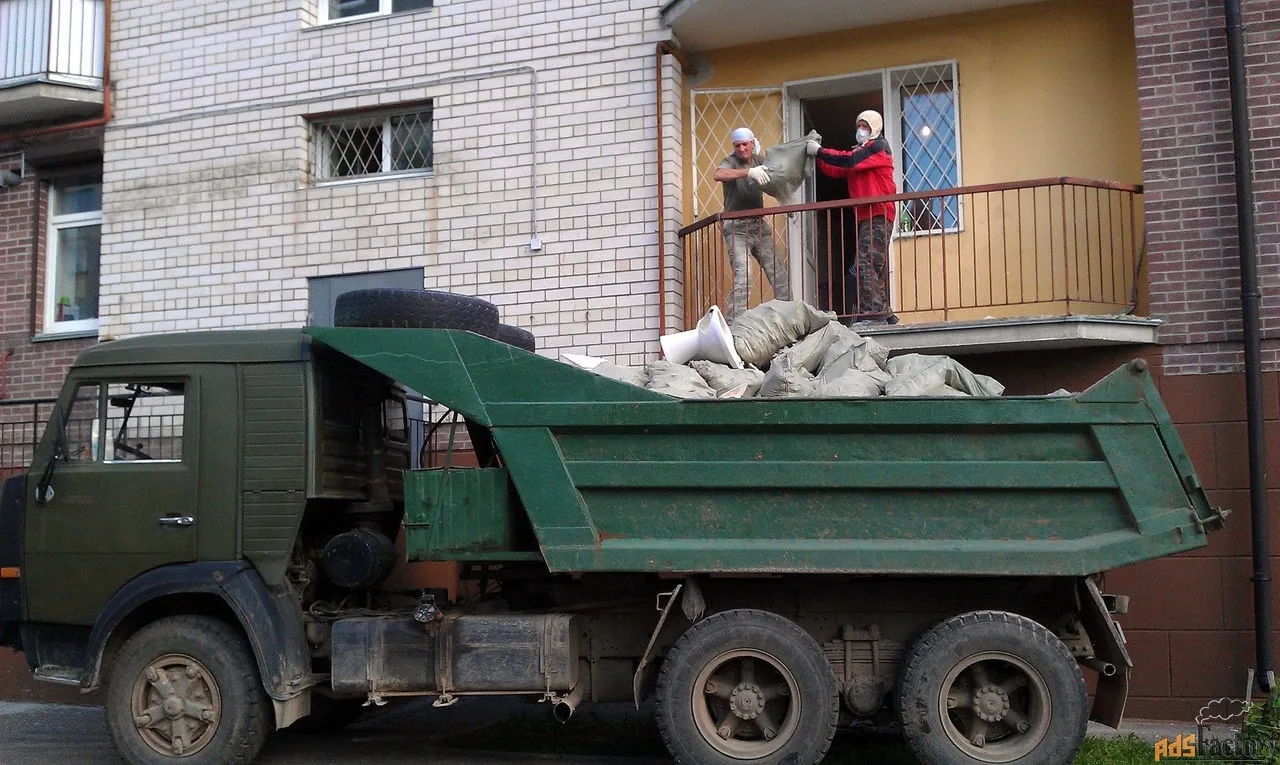 Вывоз мусора с грузчиками и погрузкой в Балахне от 2403 руб. — ПроМусор, услуги под ключ