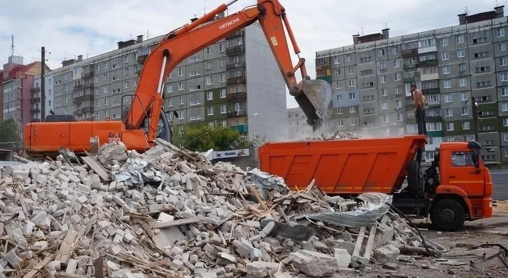 Профессиональный вывоз строительного мусора в Балахне в октябре