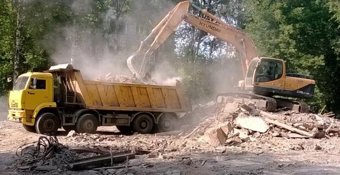 Вывоз бетонного боя и ЖБИ отходов в Балахне от ПроМусор, цена от 2821 руб., утилизация и переработка