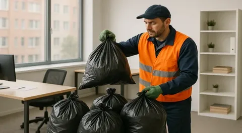Уборка и вывоз мусора после мероприятий в Балахне в октябре